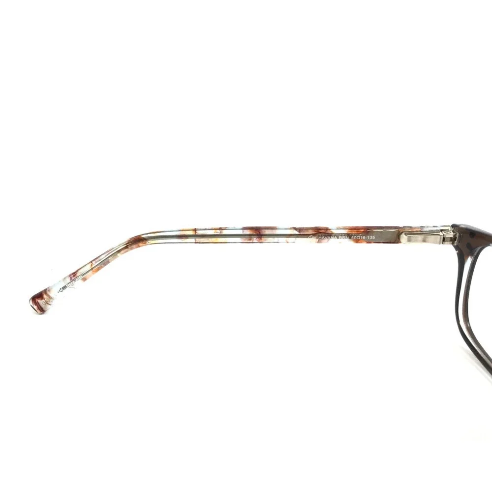 Gant Eyeglasses Frames GW HAVANA BRN Brown Blue Tortoise Rectangle 50-16-135